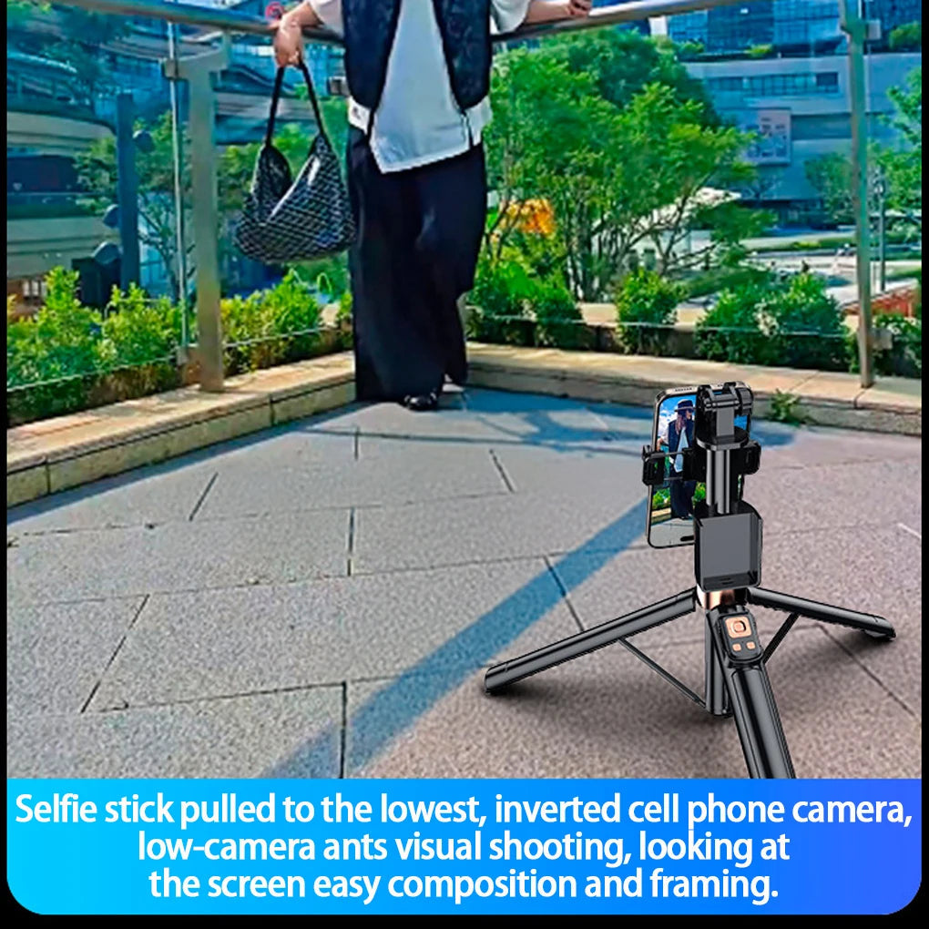 9in1 Selfie Stick with Mobile Phone Screen Projection