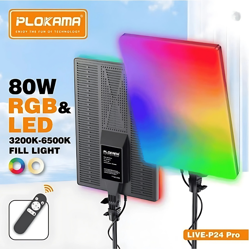Plokama  Professional RGB Fill Light