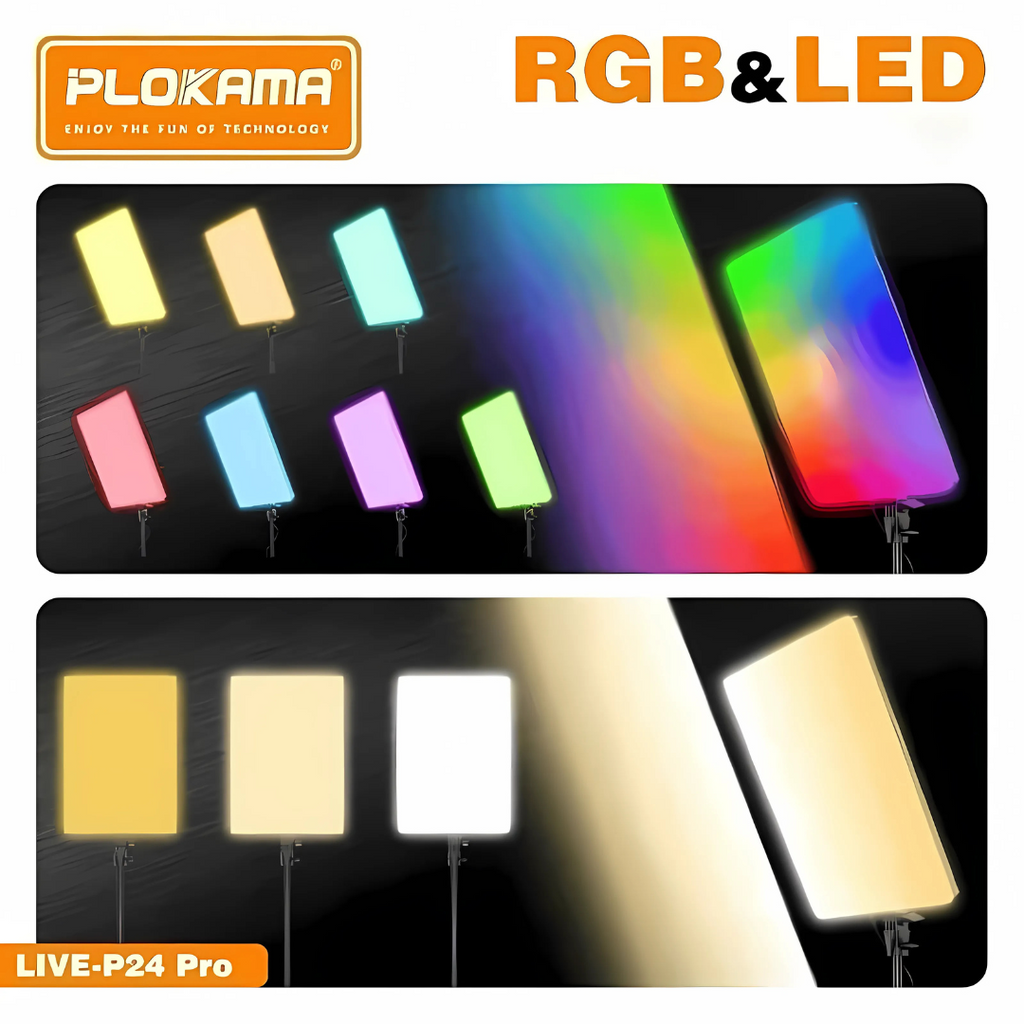 Plokama  Professional RGB Fill Light