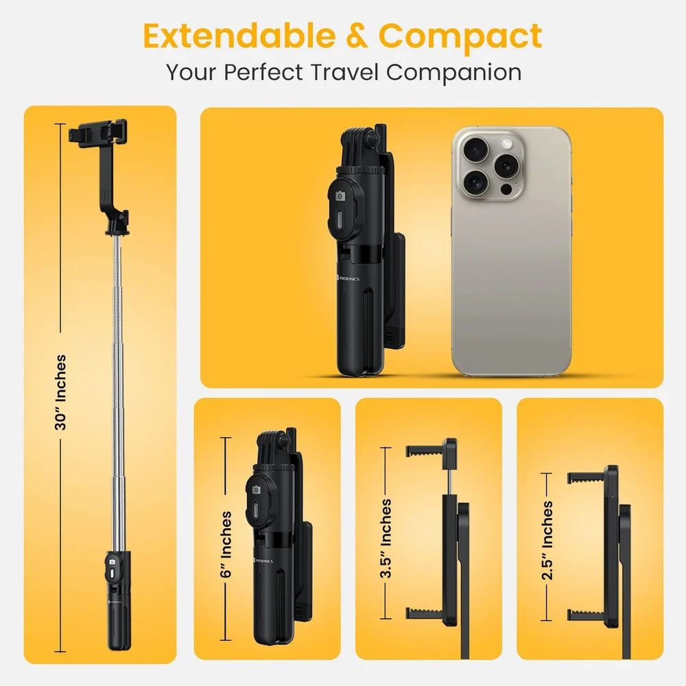 3 in 1 Pocket Size Selfie Stick