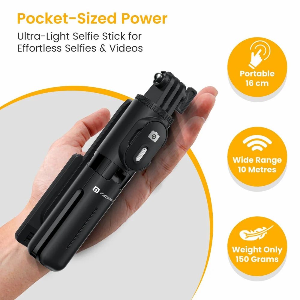 3 in 1 Pocket Size Selfie Stick